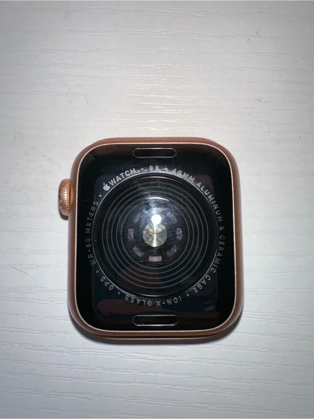 40mm Rose Gold Apple Watch SE